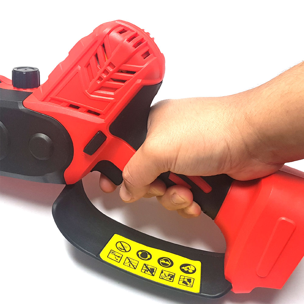 Mini Cordless Compact Portable Chainsaw Kit.