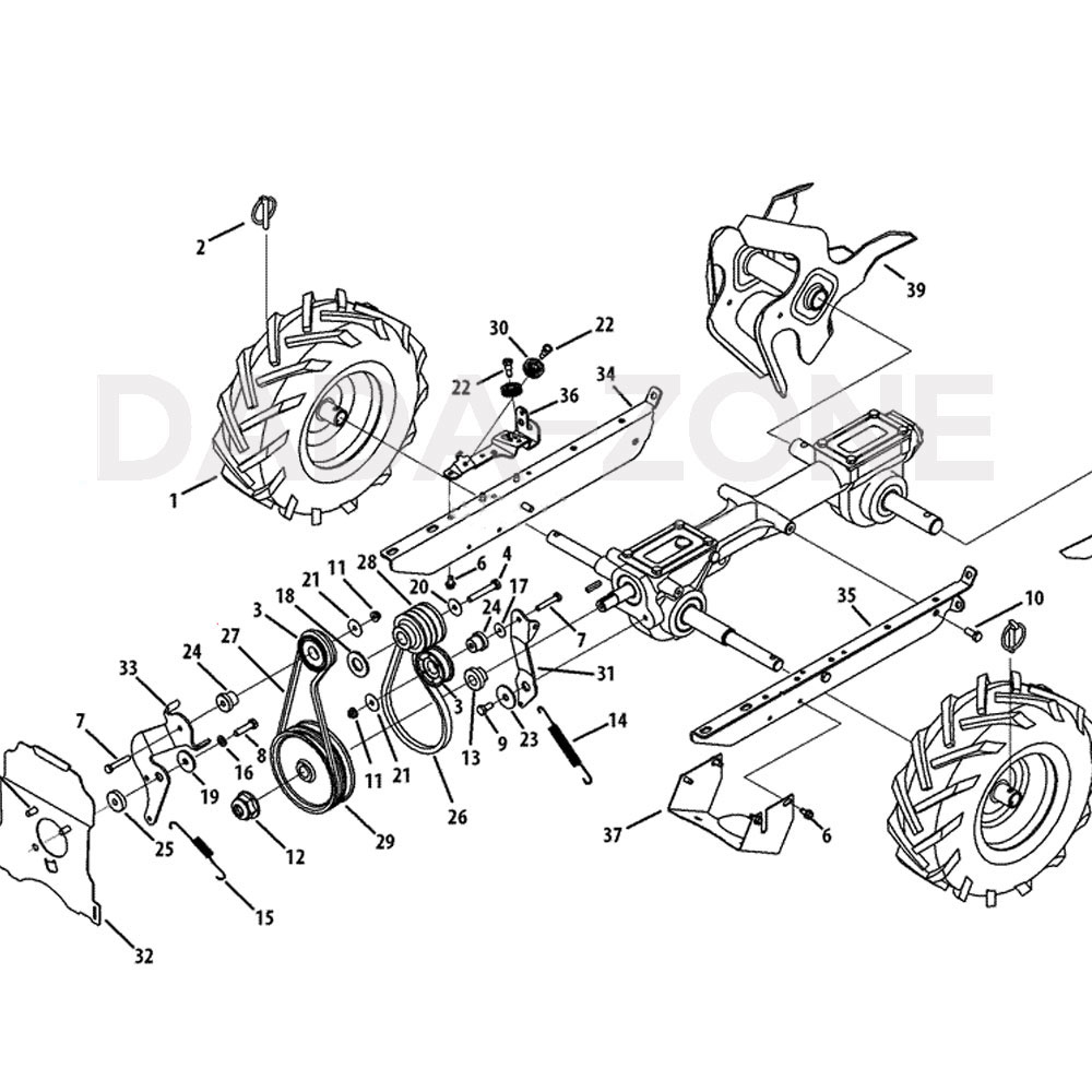 Garden Tiller RT-45